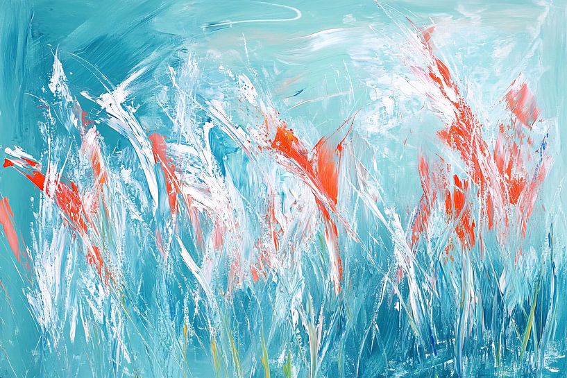 Abstract colour explosion in nature by Art & Soul Creations