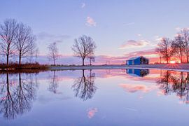 Pastel kleuren Langweer van Claudia De Vries
