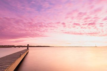 Lever de soleil calme