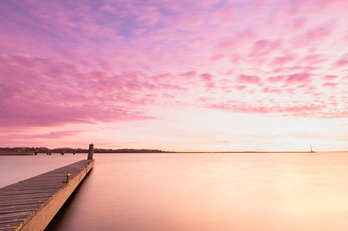 Lever de soleil calme sur Louise Poortvliet