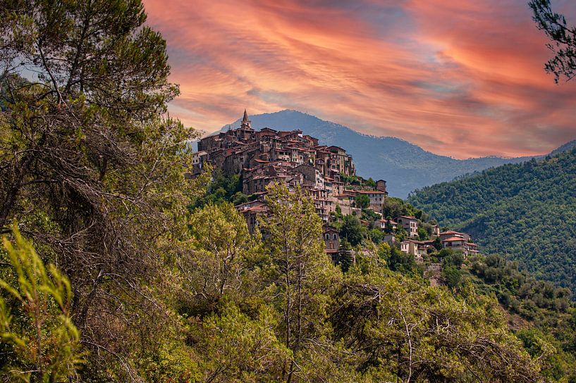 Mountain village in Italy by Brian Morgan