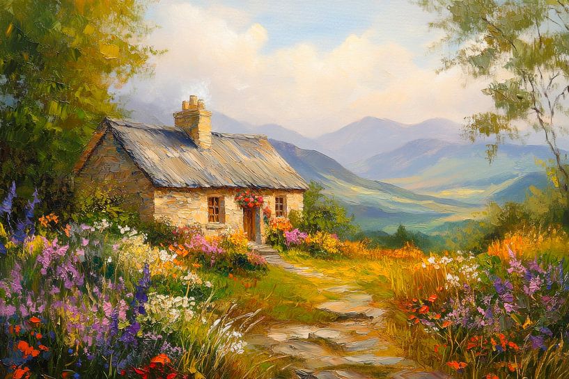 Idyllic country house by Poster Art Shop