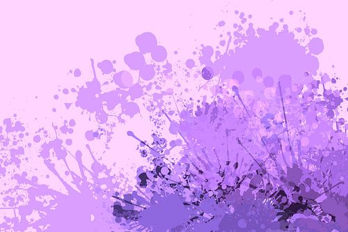 Moderne en abstracte hedendaagse kunst in lavendel