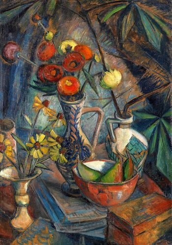 Stilleven met bloemen, Dorothea Maetzel-Johannsen, 1920