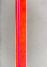 Center — Neon-Streifen-Kunstdruck | House He[art]