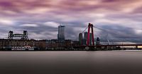 Rotterdam, Ersmusbrug, Willemsbrug en De Hef
