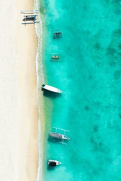 Zomer vanuit de lucht - Turquoise strand
