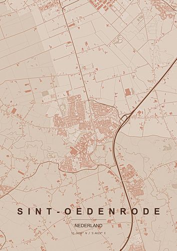 Sint-Oedenrode Plattegrond
