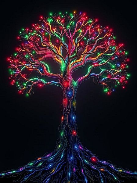 Arbre de vie cosmique par Artistic