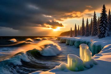 De gouden stilte van de winter