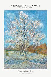 Vincent van Gogh - Blossoming Peach Tree by Old Masters