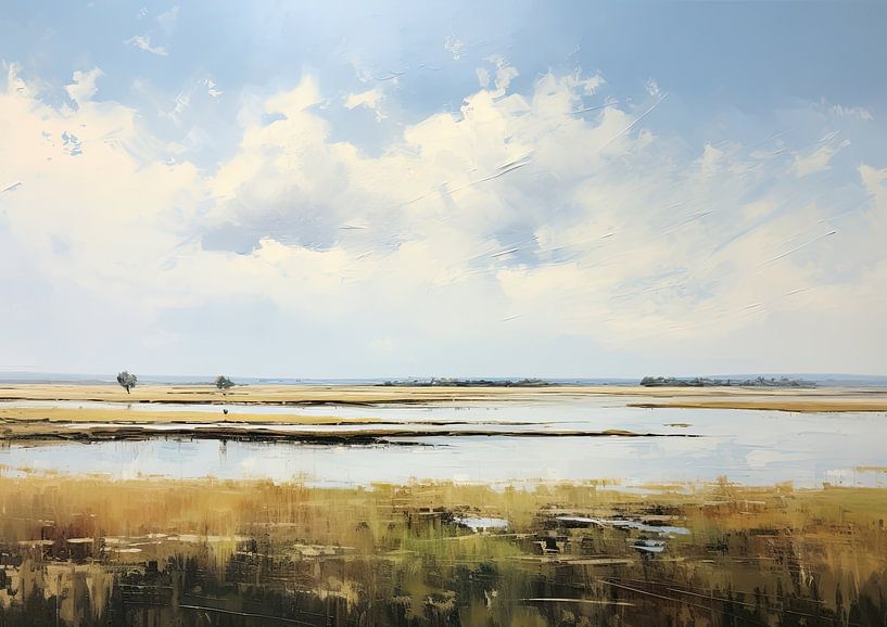 Horizont von Blickfänger Gemälde