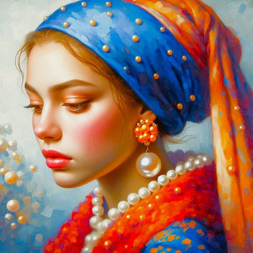 Girl with Pearls