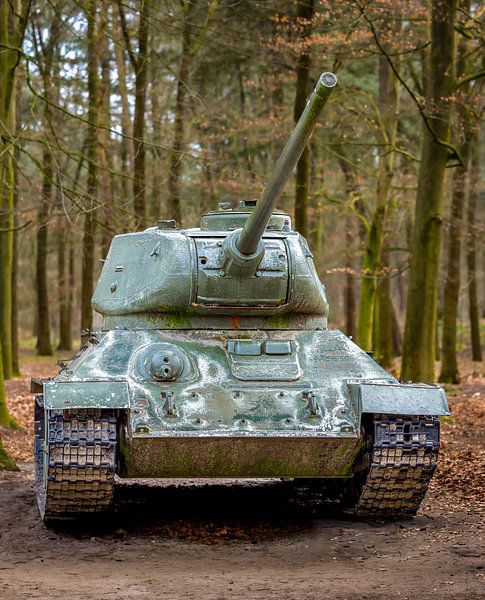 Der ikonische T-34/85: Ein zeitloser russischer Panzer in Natura von Triki Photography