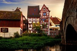 Historische visserswijk in Ulm van ManfredFotos