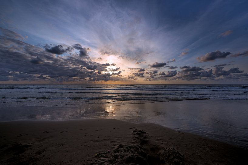 Coucher de soleil à Egmond par Mike Bing