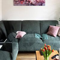 Klantfoto: Sweet embrace van Blikvanger Schilderijen, als ArtFrame