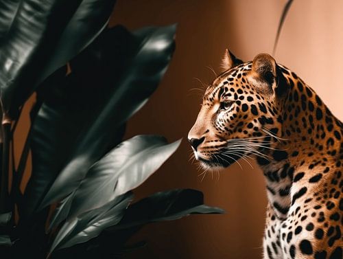 Leopard in Loof - Jungle Mystique