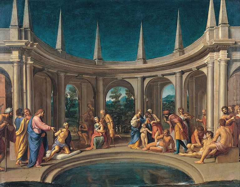 Het Probatische Bad, Lucio Massari van Meesterlijcke Meesters