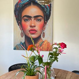 Customer photo: Frida by Niklas Maximilian, on ArtFrame