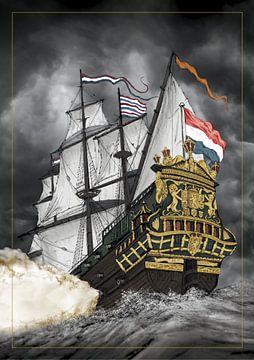 VOC Schip De Zeven Provinciën van Willem Heemskerk