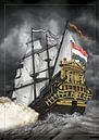 VOC-Schiff Die sieben Provinzen von Willem Heemskerk Miniaturansicht
