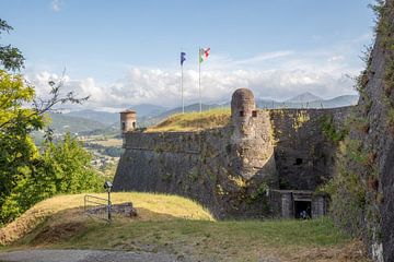 Kasteel in Gavi (Forte di Gavi), Piemont, Italie