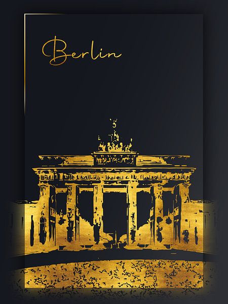 Berlin par Printed Artings