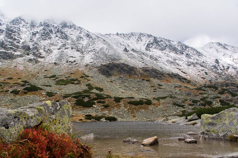 Lake in the Tatra mountains in Slovakia by Jaco Visser