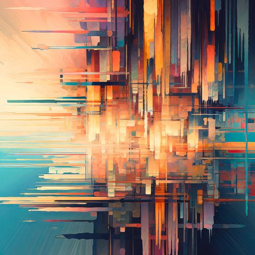 vloeiend dynamisch abstract