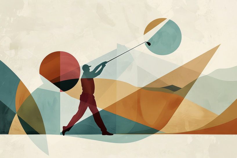 Golf par Poster Art Shop