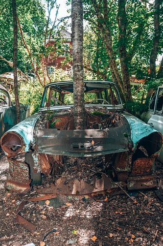 Bastnas Autofriedhof Schweden Varmland