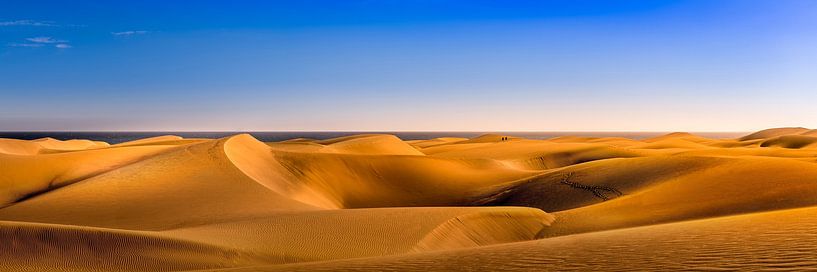 Gran Canaria mit Sanddünen bei Maspalomas und Blick aufs Meer. von Voss Fine Art Fotografie