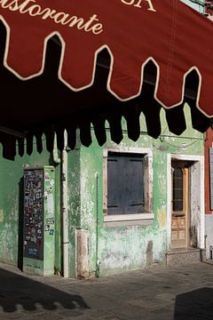 Malerisches Haus auf Burano von Awander