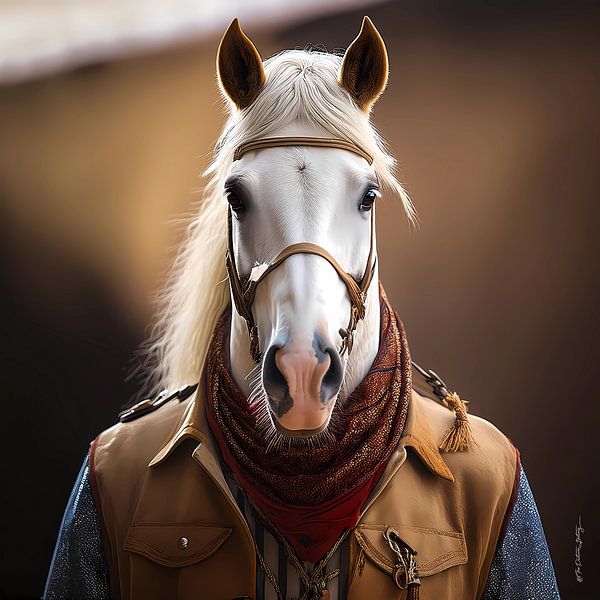 Horse Cartwright par Ted Decker