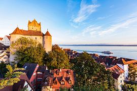 Meersburg Castle in Meersburg, Lake Constance, Germany by Werner Dieterich