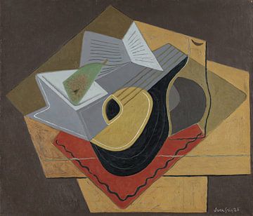 De zwarte mandoline (1926) door Juan Gris van Peter Balan
