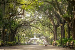 Guitar Man in Forsyth Park, Savannah