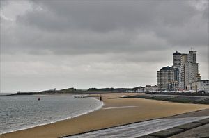 Donkere luchten boven Vlissingen