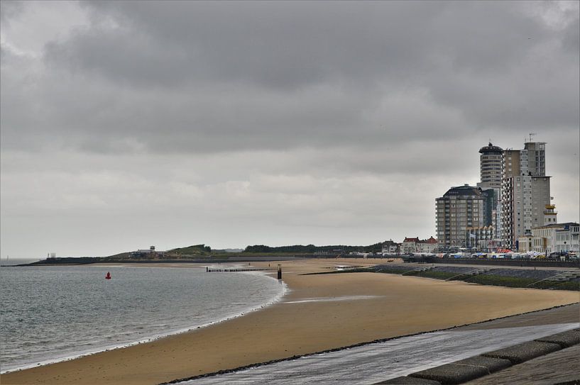 Donkere luchten boven Vlissingen by DoDiLa Foto's