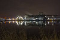 Le paysage industriel la nuit