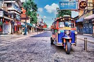 Tuk Tuk on the Khaosarn Road in Bangkok by Bernd Hartner thumbnail