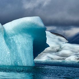 Der blaue Eisberg von Bert Vos