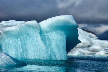 L'iceberg bleu sur Bert Vos