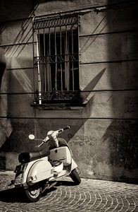 Oude scooter Italië