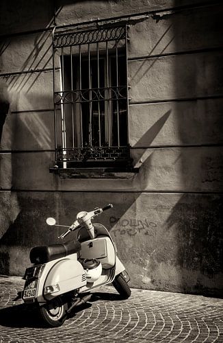 Vieux scooter Italie