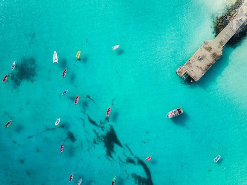 Colorful boats