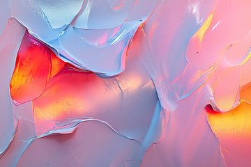 Hue | Colourful Abstract with Glow by Modern Collection