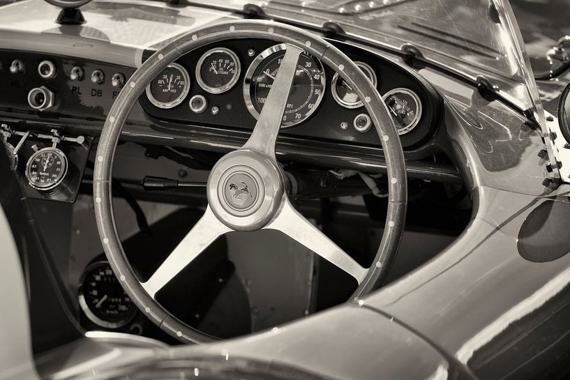 Ferrari 500 Mondial SL Competizione dashboard by Sjoerd van der Wal Photography