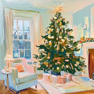 Kerstinterieur van De Mooiste Kunst